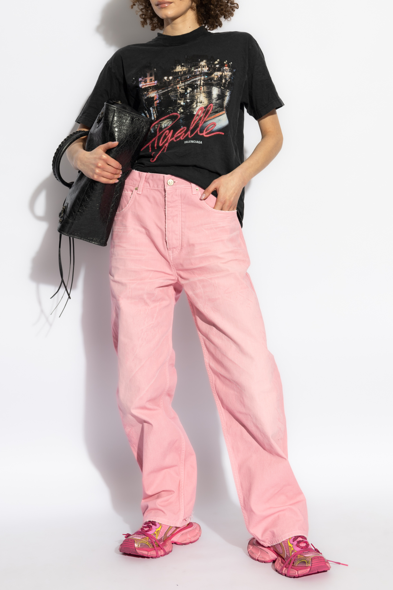 Pink Jeans with pockets Balenciaga - Vitkac AS